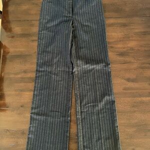Tribal Black Pinstripe Pants size 2